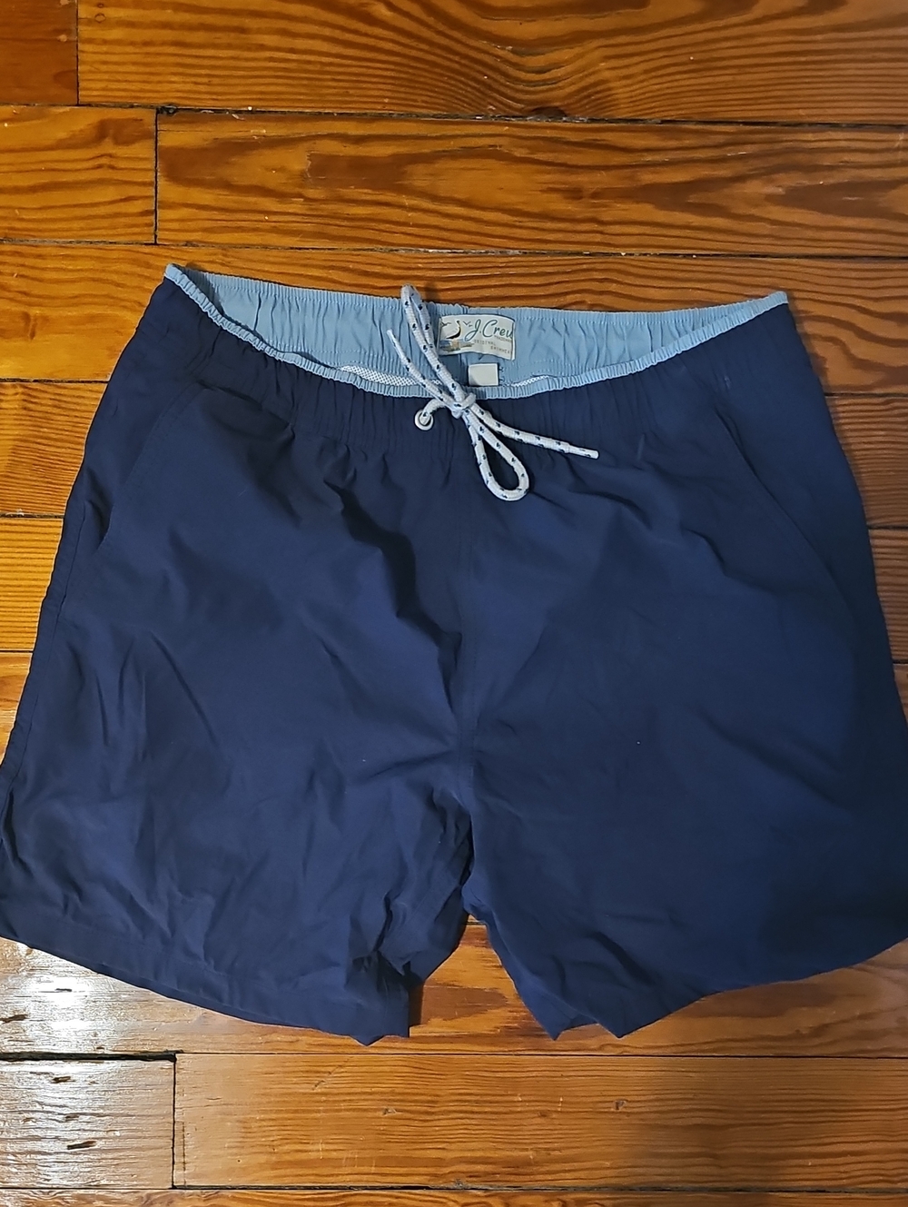 J. Crew Navy Men’s Swim Trunks